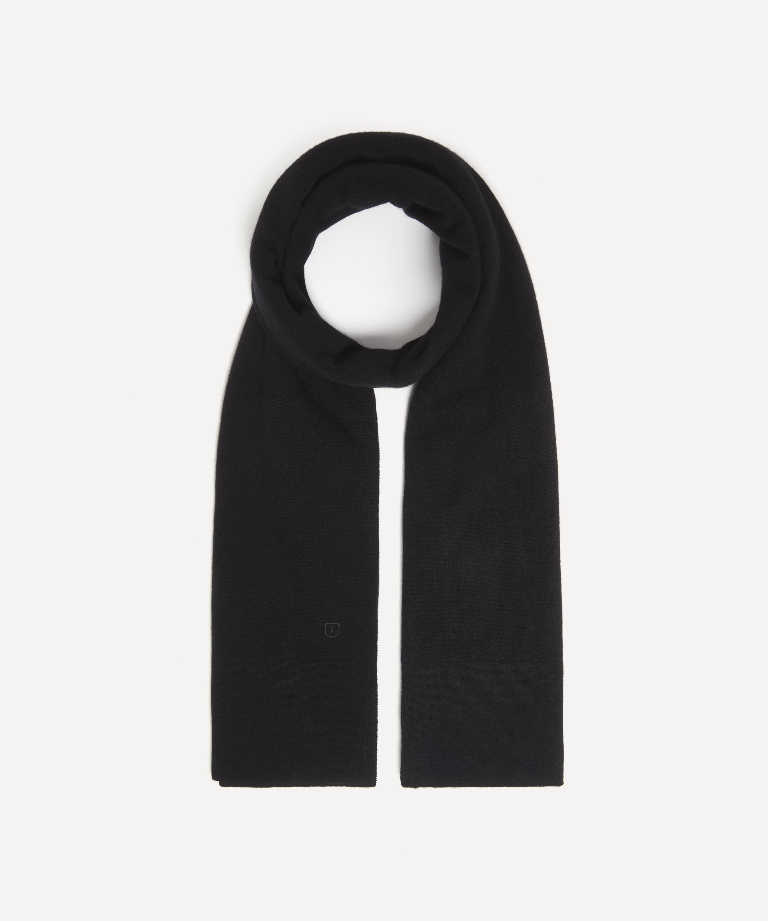 Oversized black cashmere clearance scarf