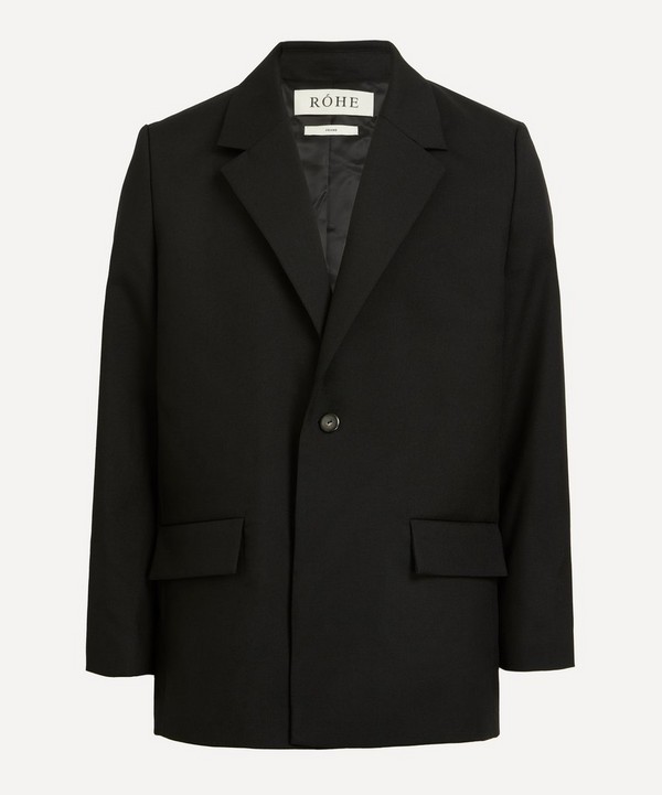 Róhe - Single-Breasted Tailored Blazer image number null