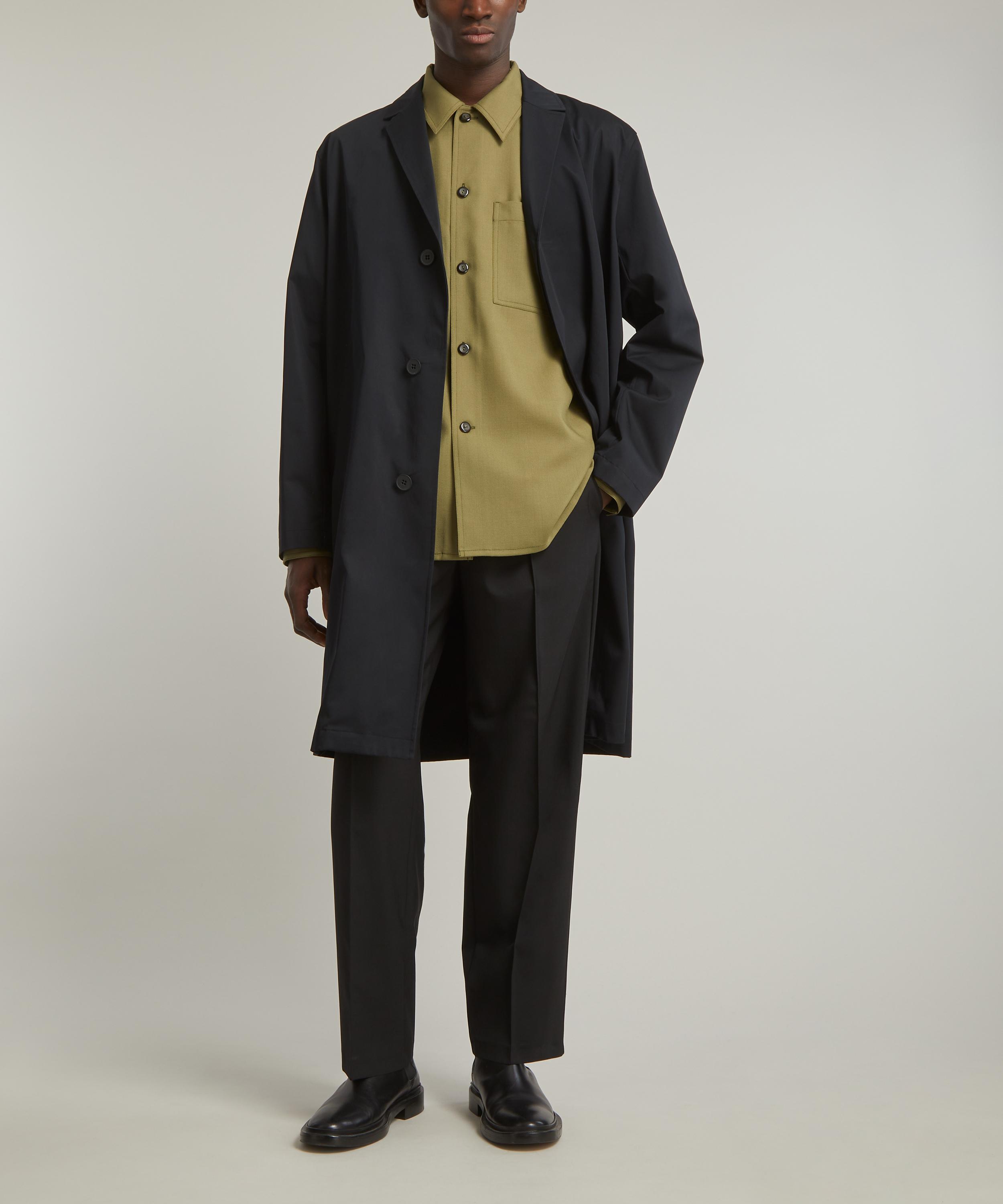 Róhe - Sage Oversized Wool Shirt image number 1