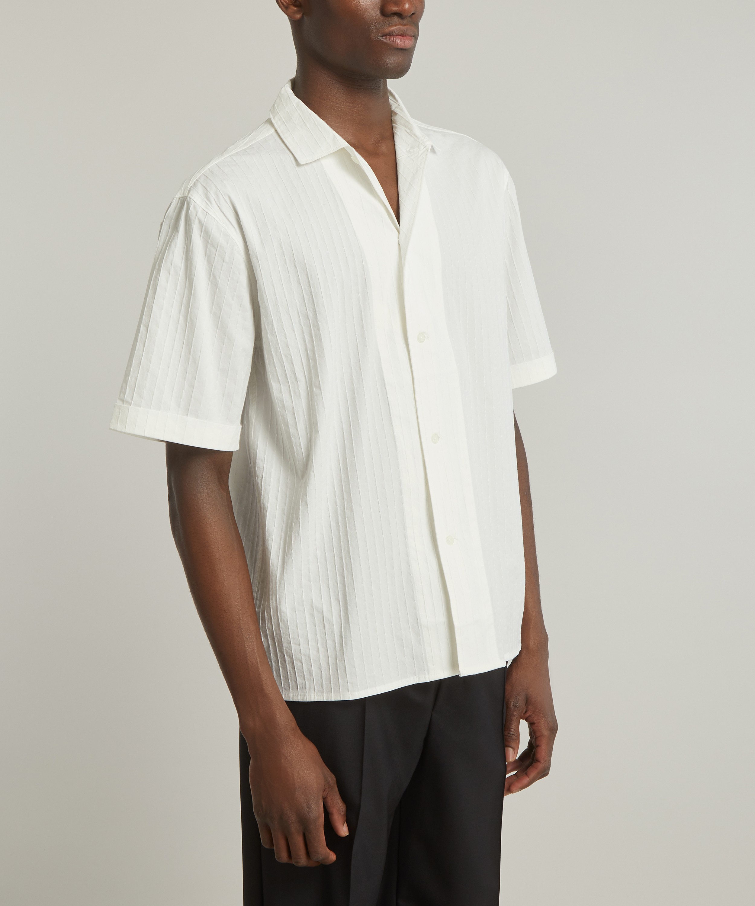 Róhe - Structured Short-Sleeve Shirt image number 2