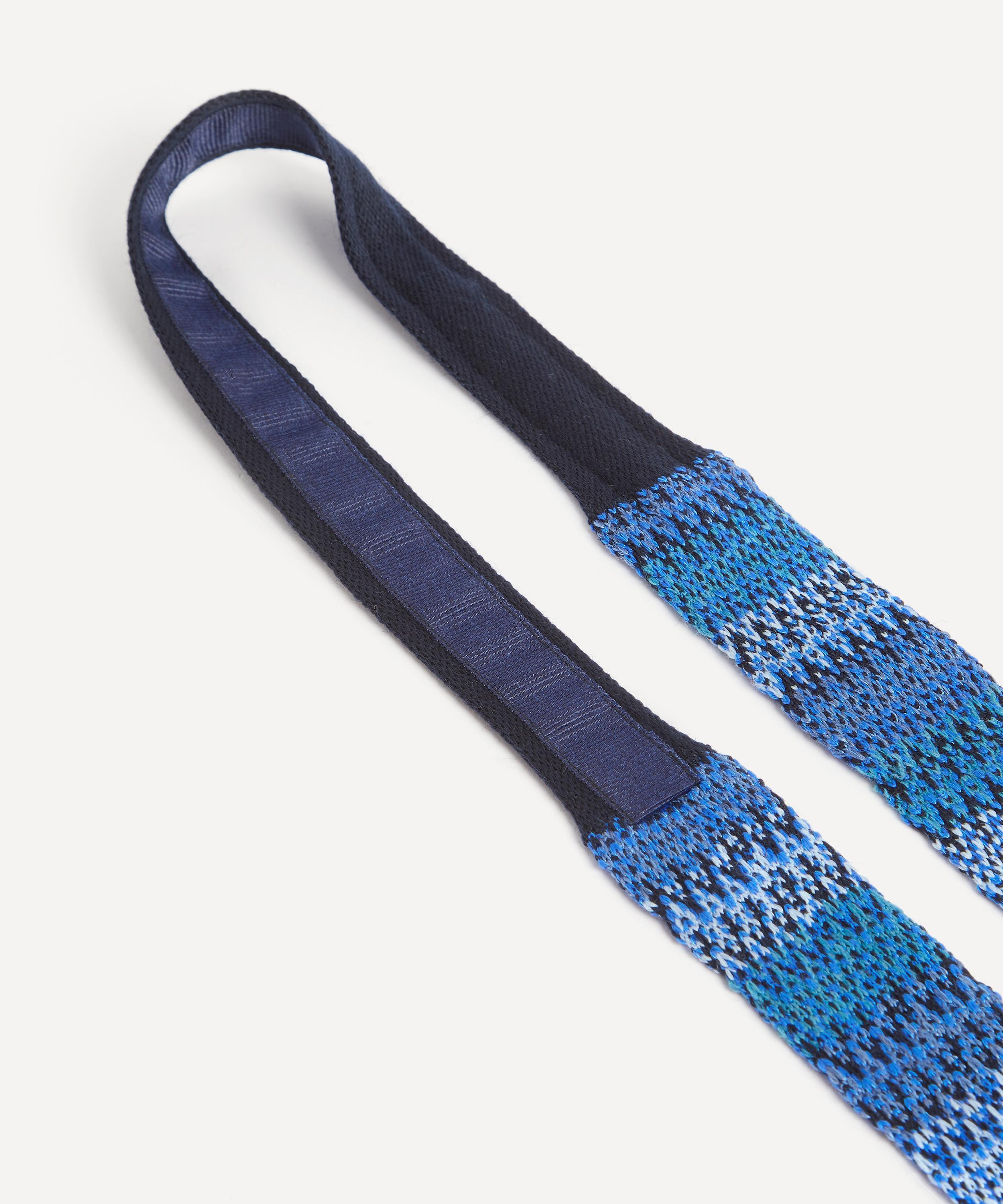 Missoni - Tonal Zig Zag Knit Tie image number 3