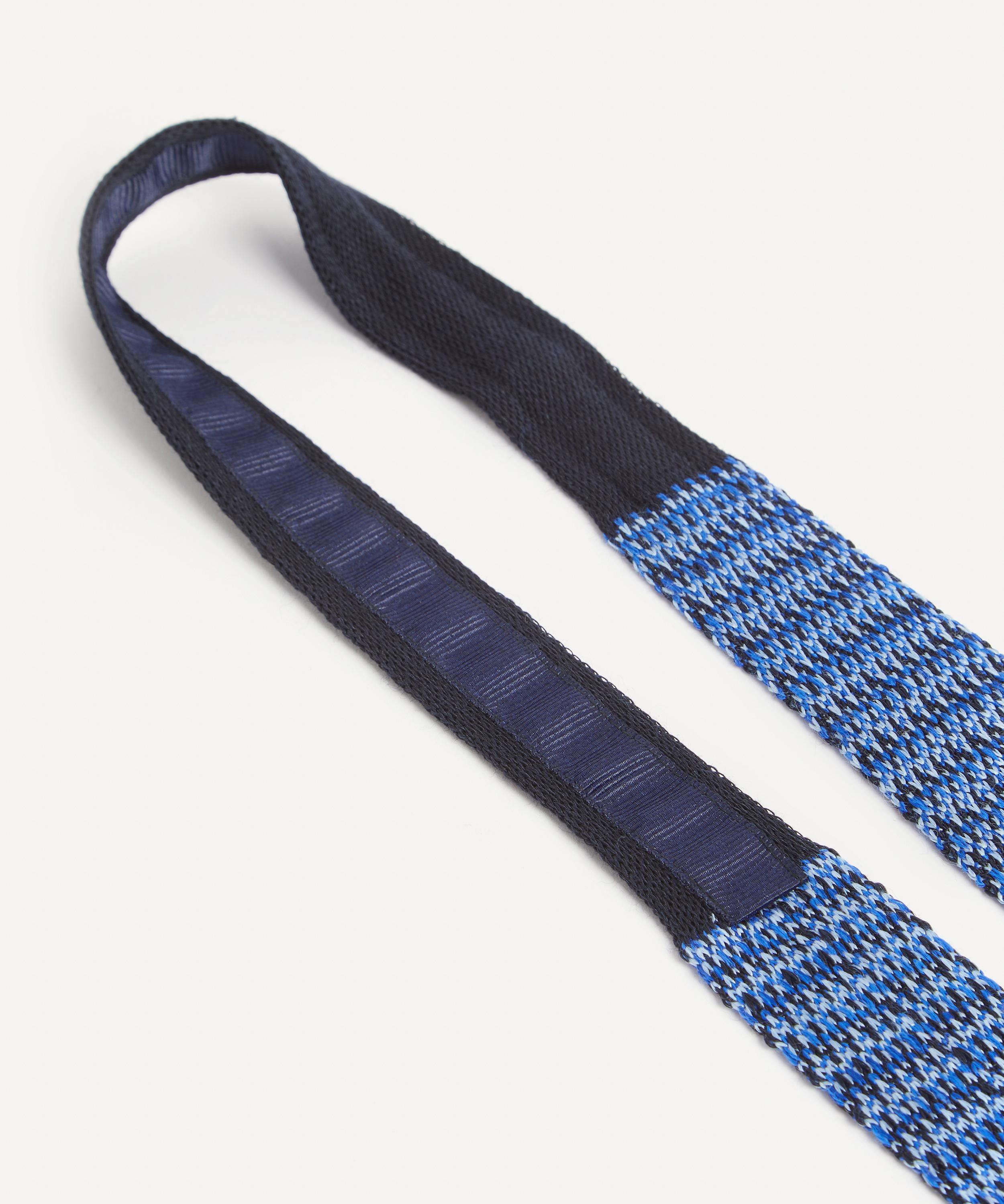 Missoni - Tonal Mini Zig Zag Knit Tie image number 3