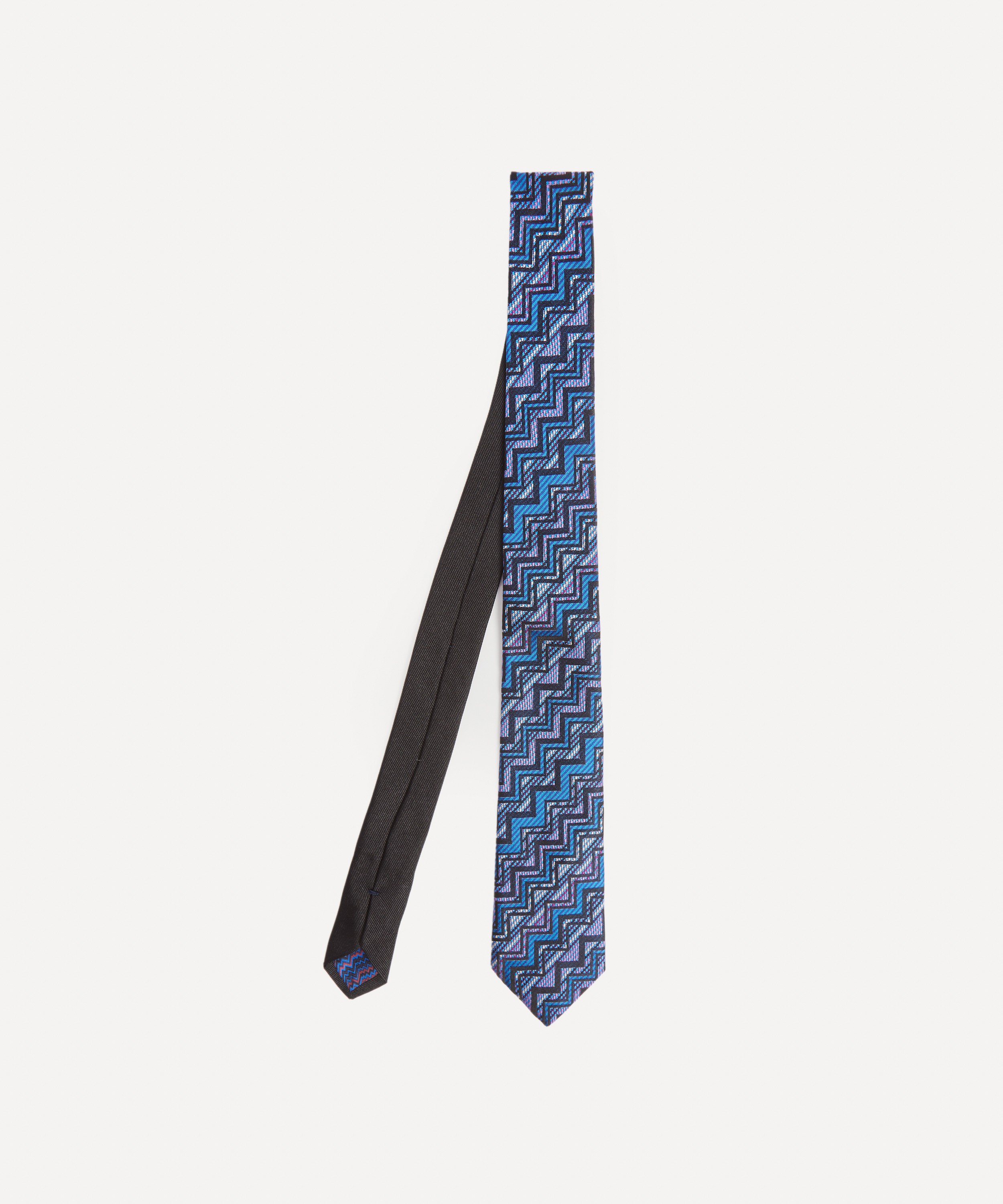 Missoni - Tonal Stripe and Zig Zag Silk Tie