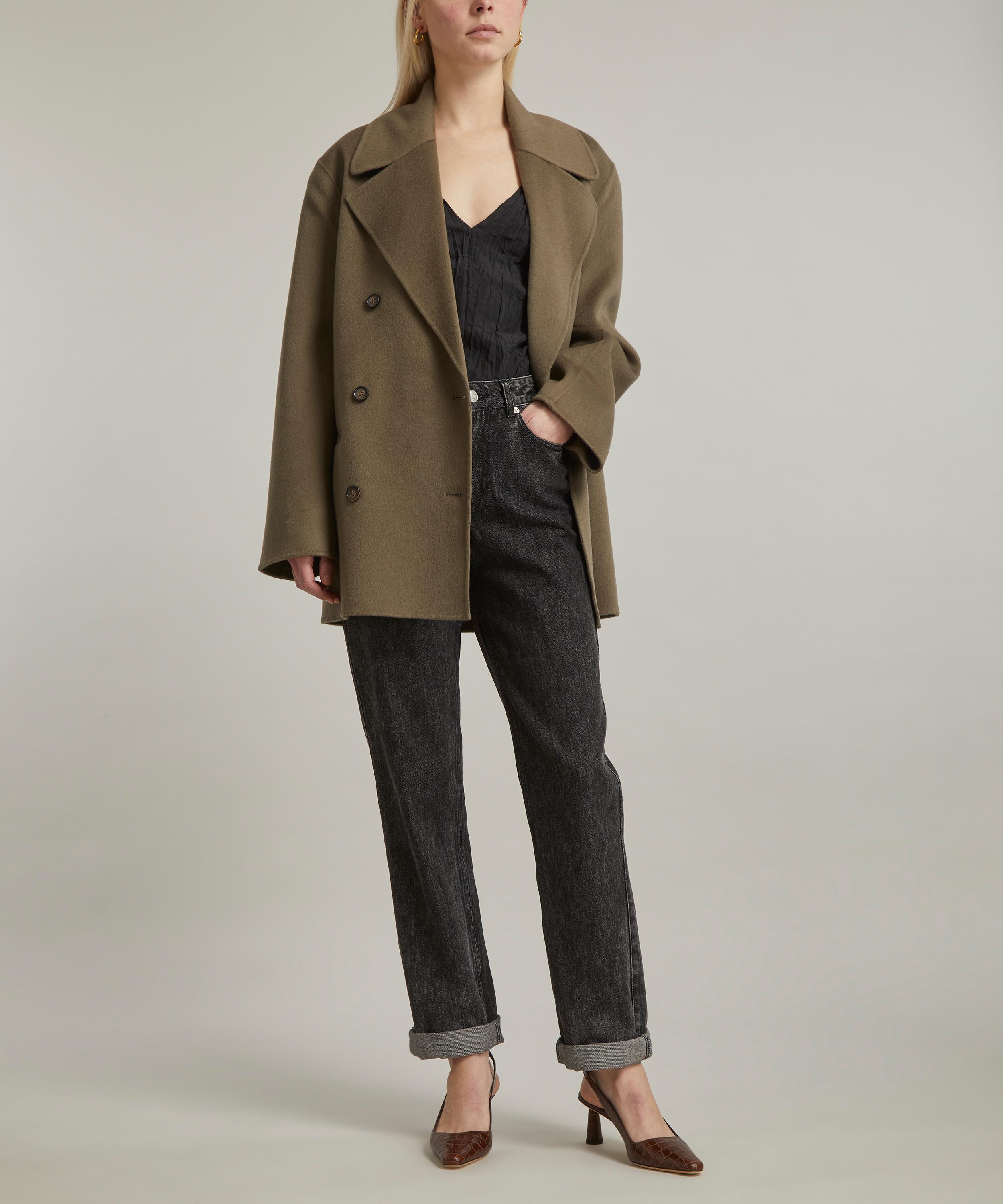 Toteme - Wool Doublé Pea Coat image number 