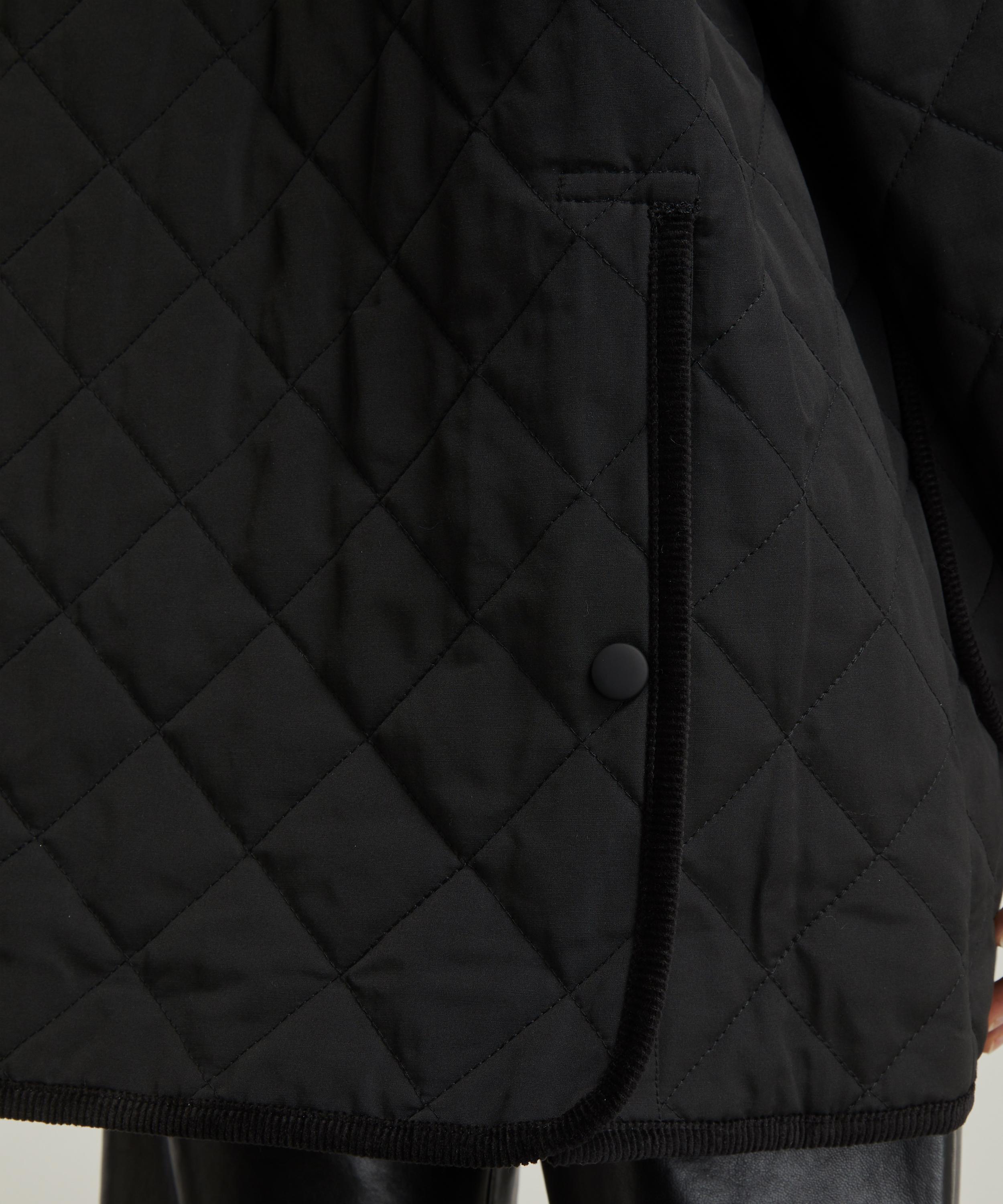 Diamond quilted cheap barn jacket