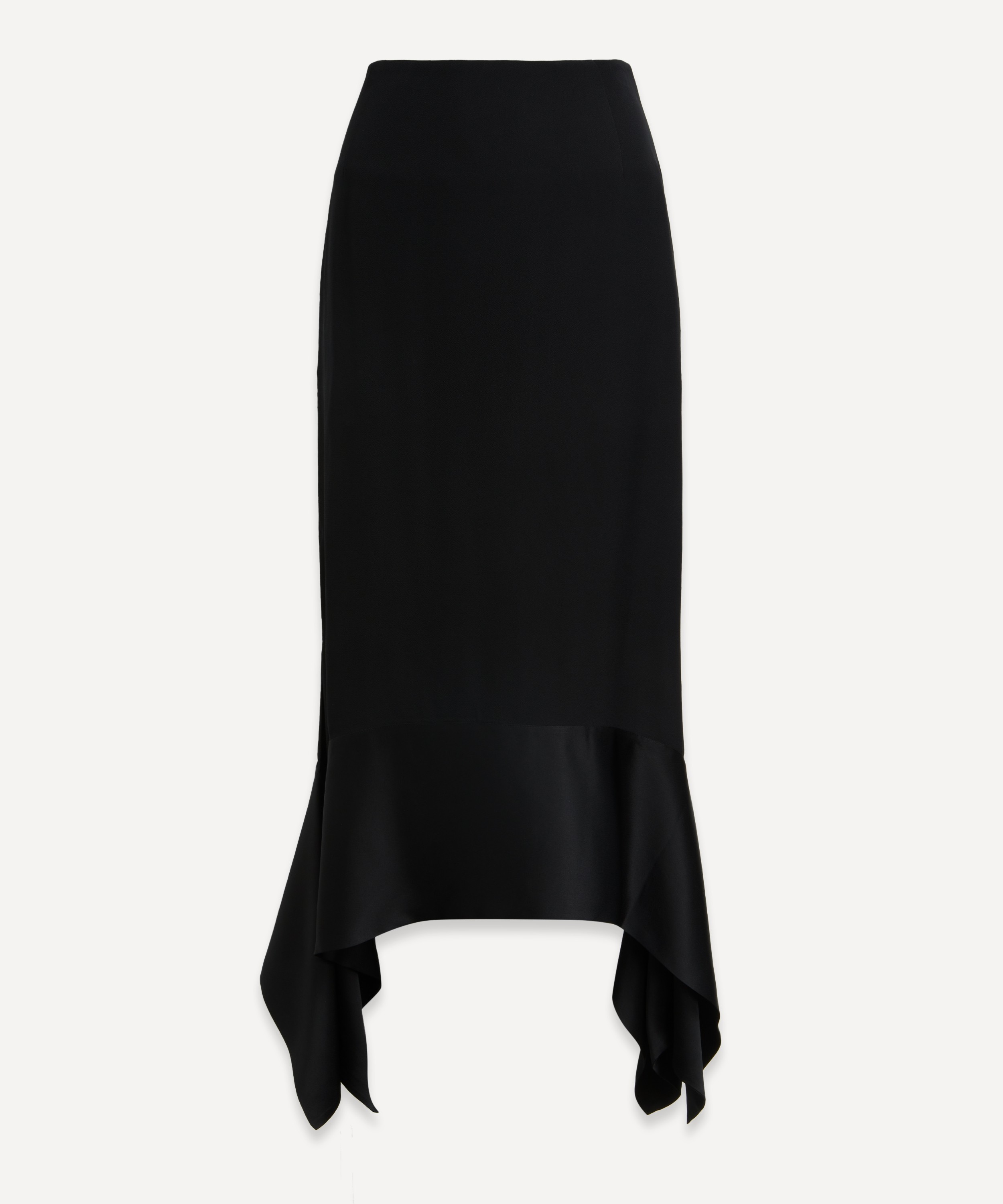 Toteme - Satin-Sash Crepe Skirt