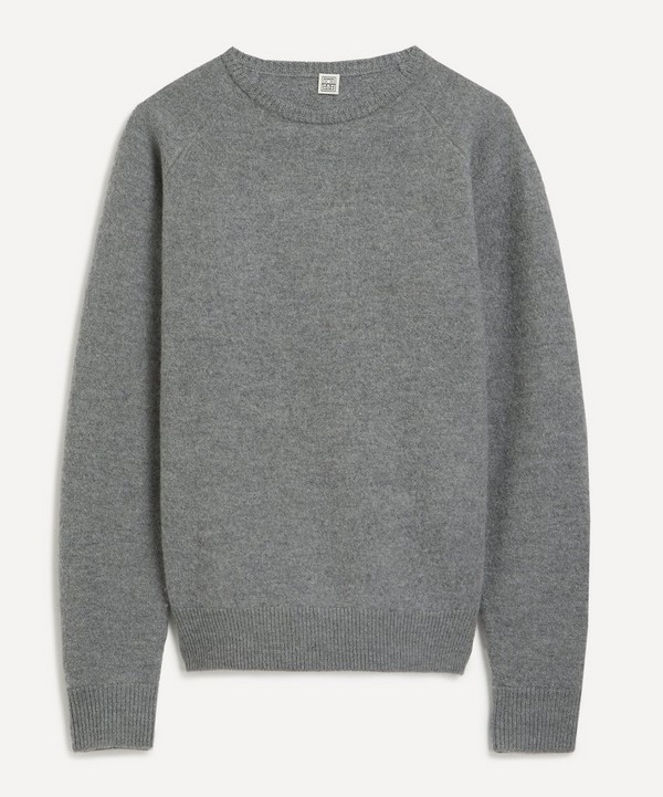 Toteme - Crew-Neck Wool Knit Sweater image number null