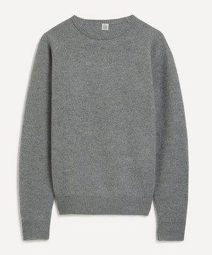 Toteme - Crew-Neck Wool Knit Sweater image number 0