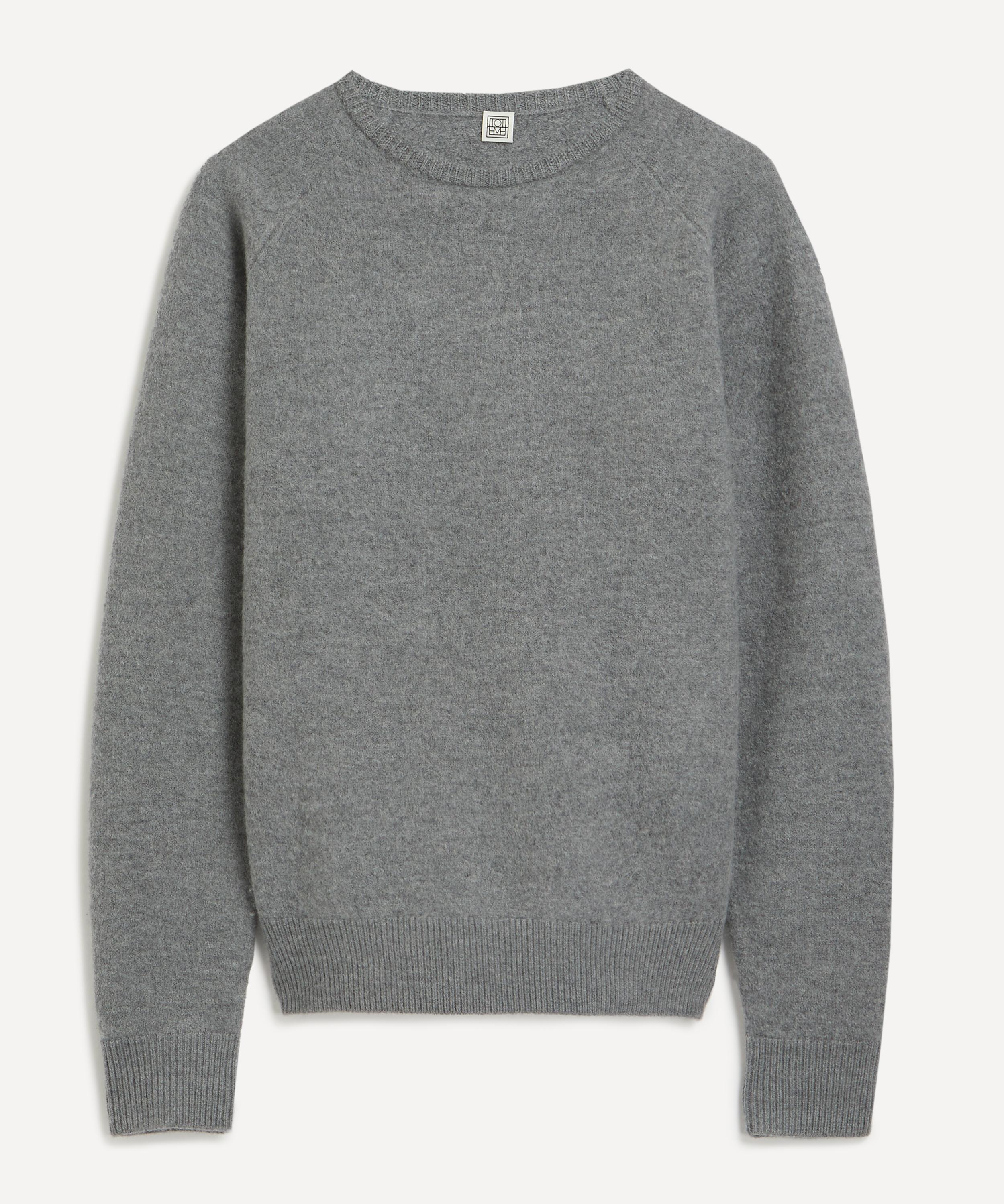 Toteme - Crew-Neck Wool Knit Sweater