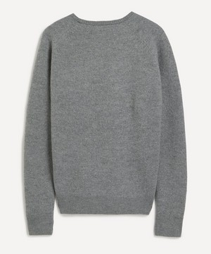 Toteme - Crew-Neck Wool Knit Sweater image number 2