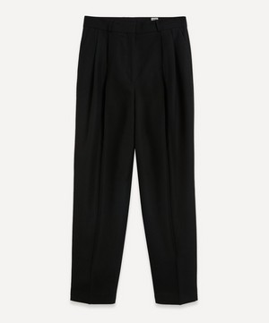 Toteme - Double-Pleated Tailored Trousers image number 0
