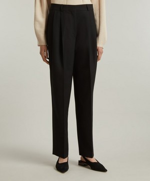 Toteme - Double-Pleated Tailored Trousers image number 2