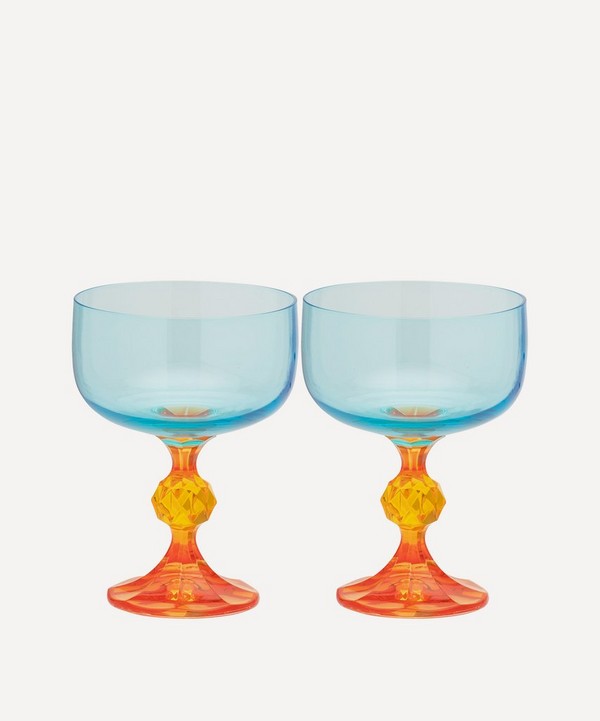 Anna + Nina - Set of Two Paradise Cocktail Glasses image number null