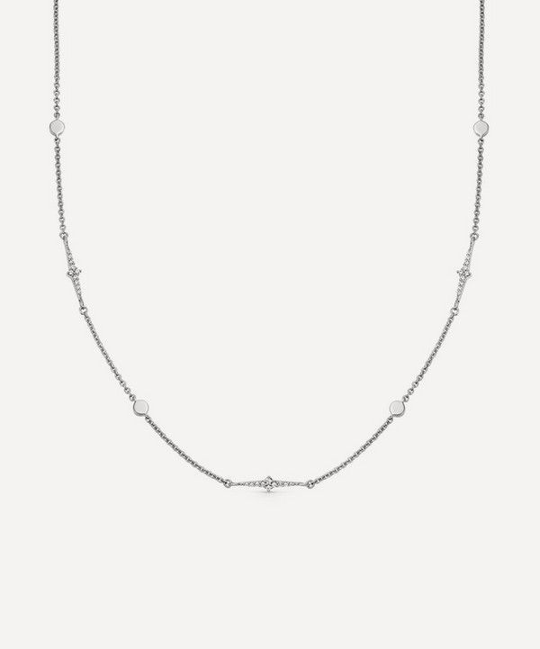 Astley Clarke - Sterling Silver Luna Light Station Necklace image number null