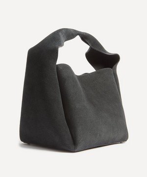 Totême - Suede Bucket Top Handle Bag image number 1