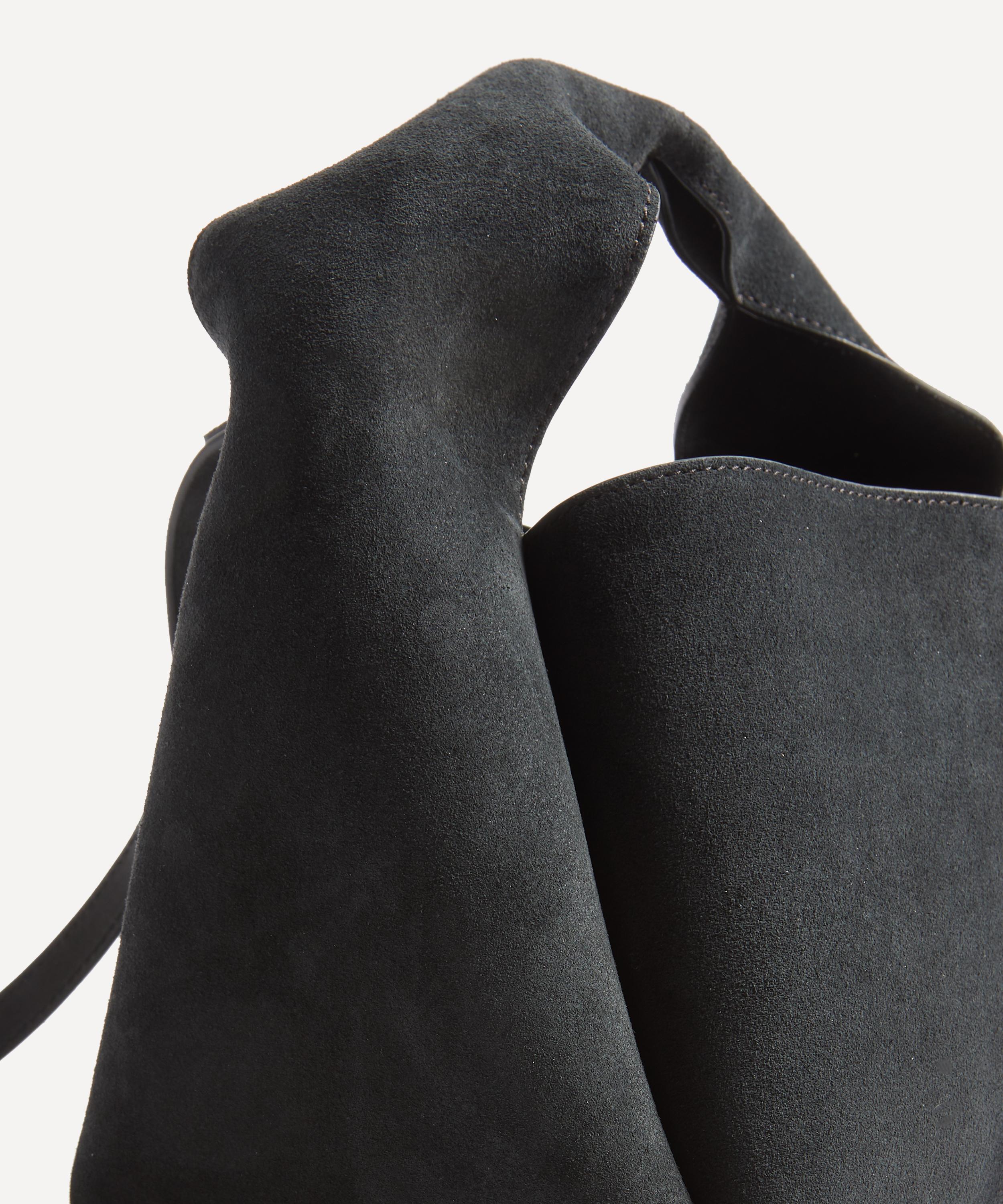 Toteme - Suede Bucket Top Handle Bag image number 4