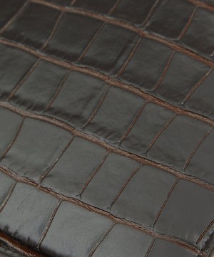 Toteme - Embossed Leather Chain Clutch Bag image number 3