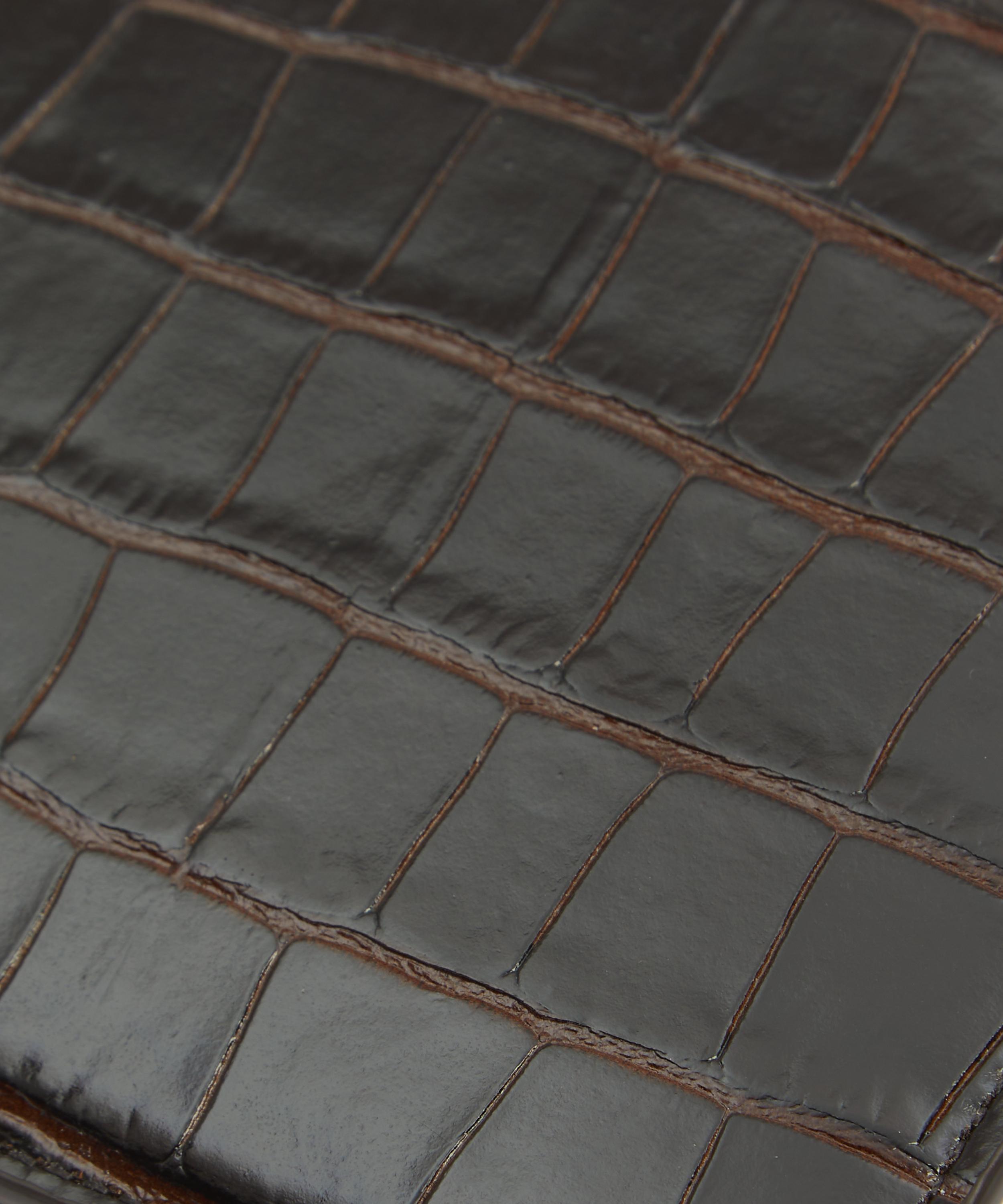 Toteme - Embossed Leather Chain Clutch Bag image number 4
