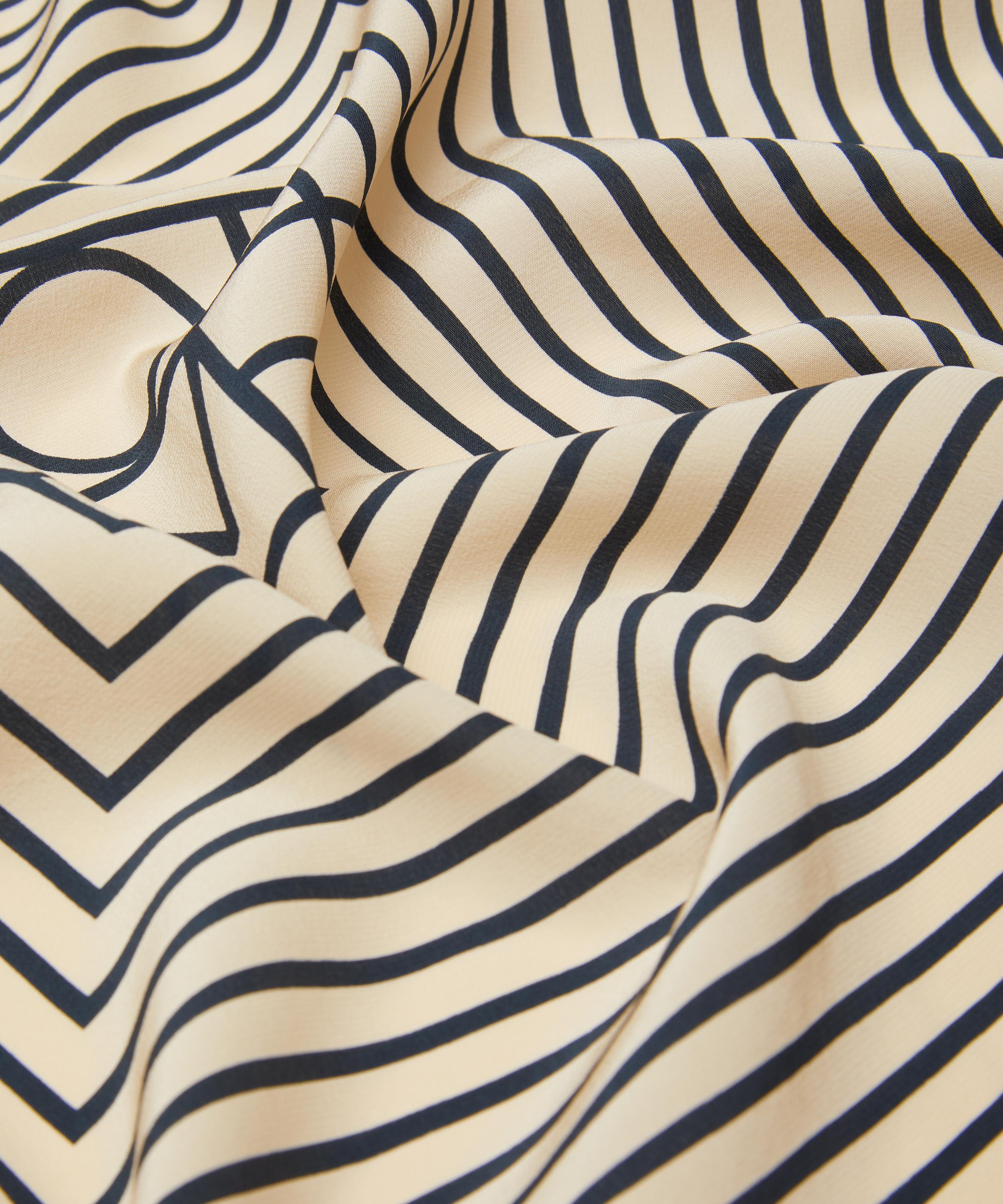 Toteme - Signature Monogram Silk Scarf image number 3