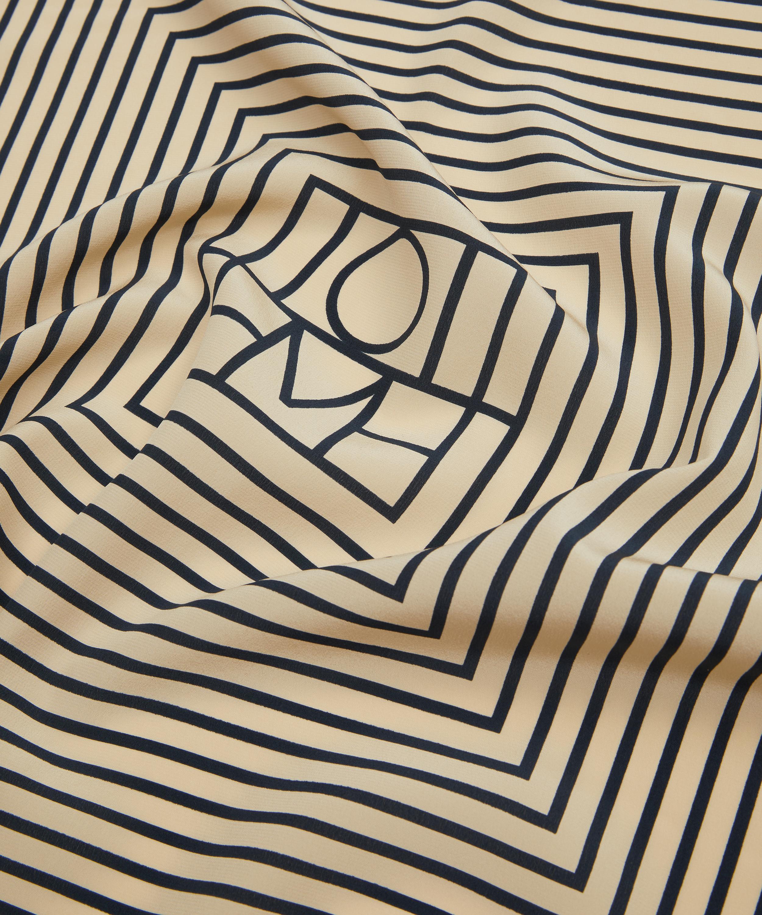 Toteme - Signature Monogram Silk Scarf image number 3