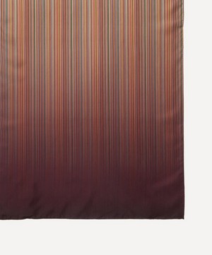 Paul Smith - Ombre Signature Stripe Silk Scarf image number 2