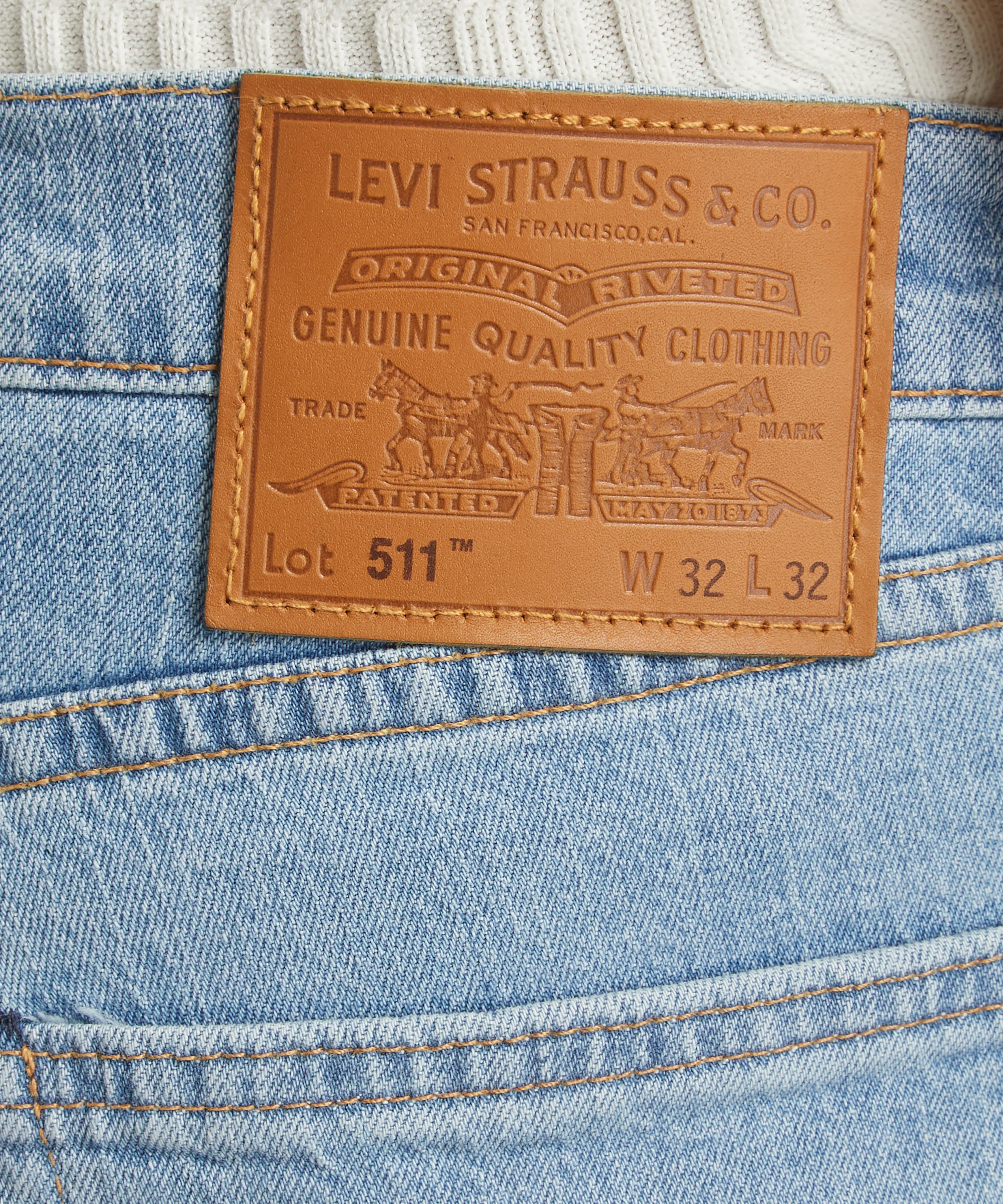 Levi's Made & Crafted - 511 Slim Tabor Well Worn Jeans image number 4