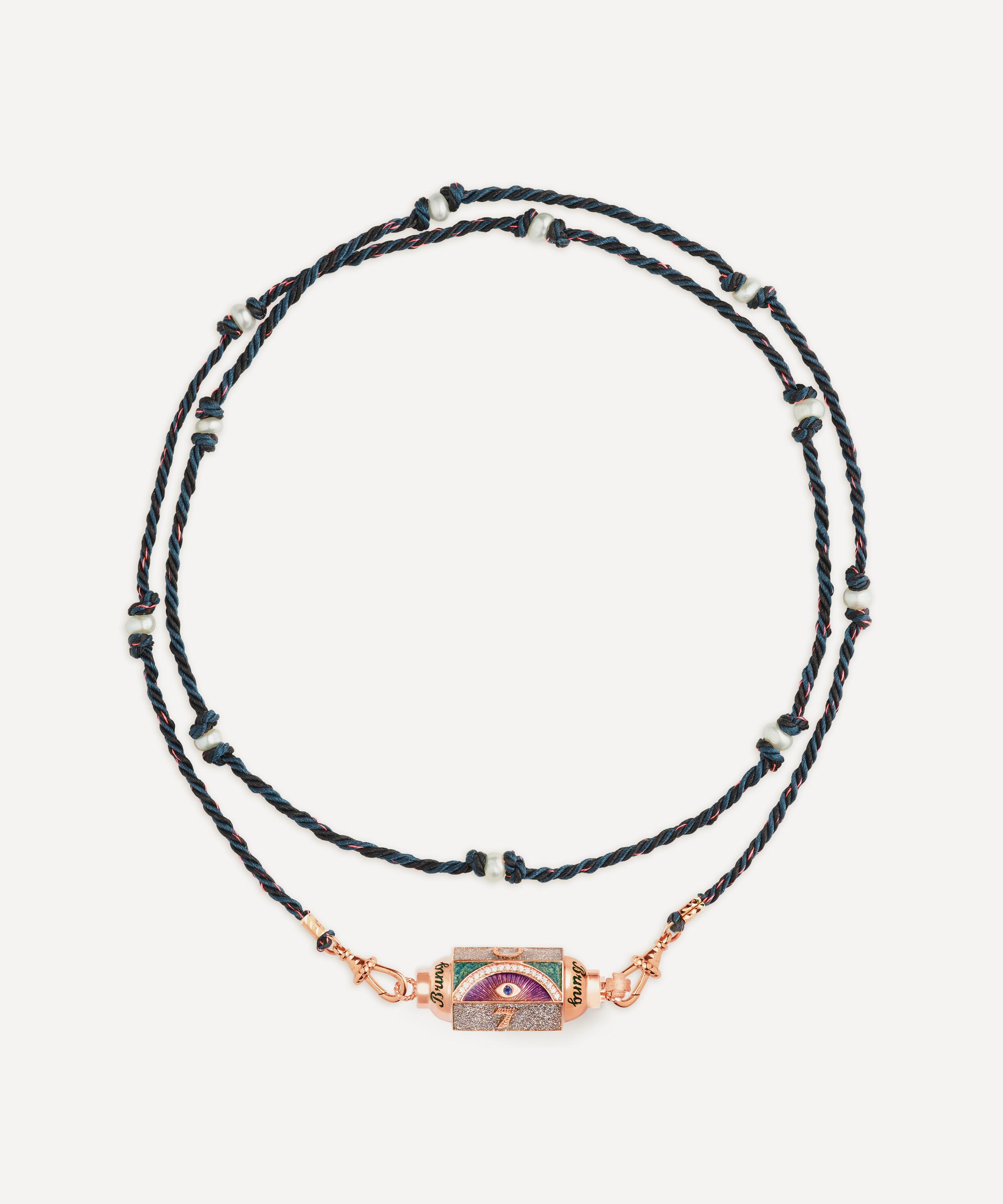 Marie Lichtenberg - 18ct Rose Gold Lucky Locket Necklace image number 0
