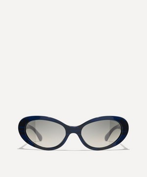 CHANEL - Oval Sunglasses image number 0
