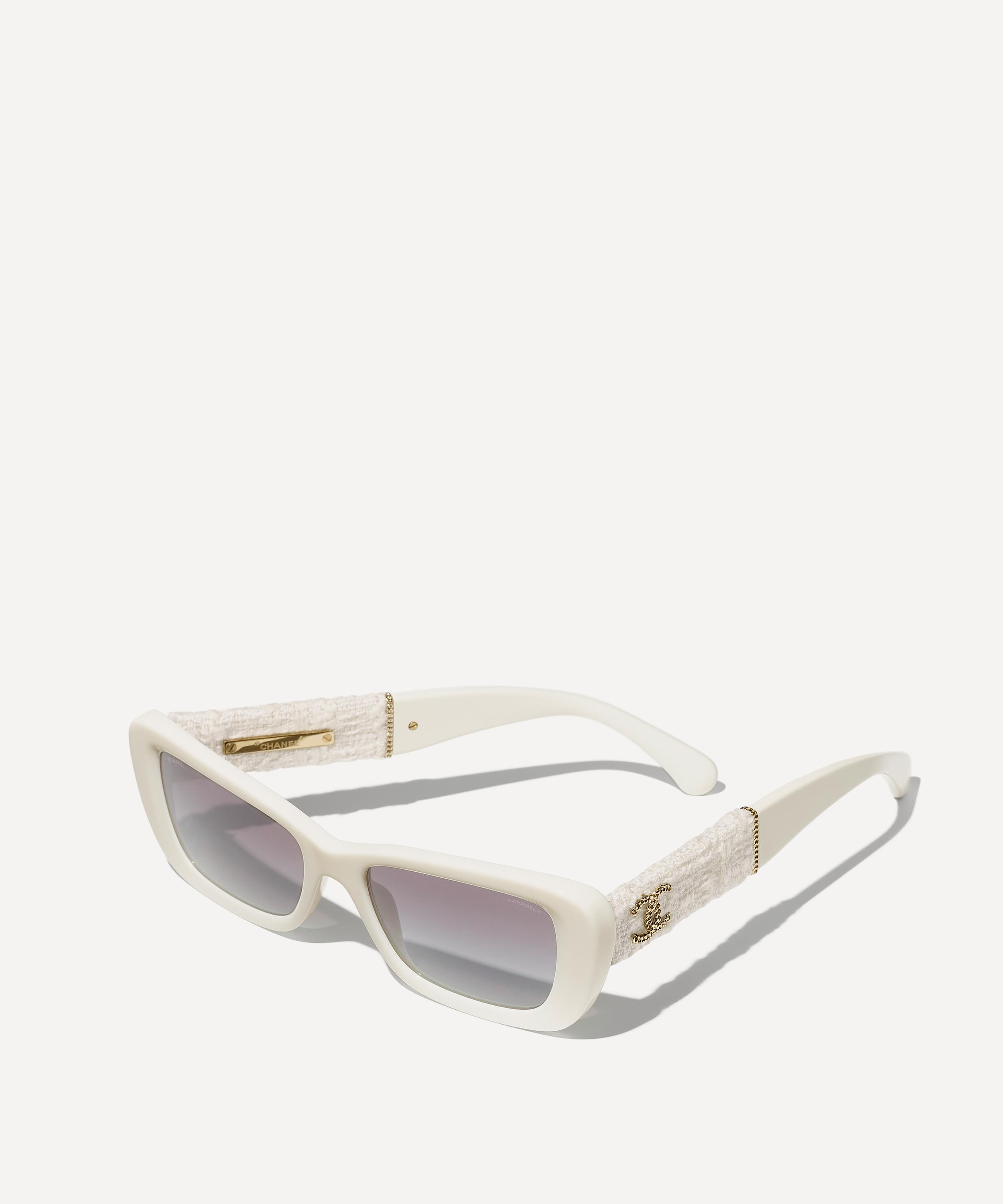 Chanel hotsell rectangle glasses