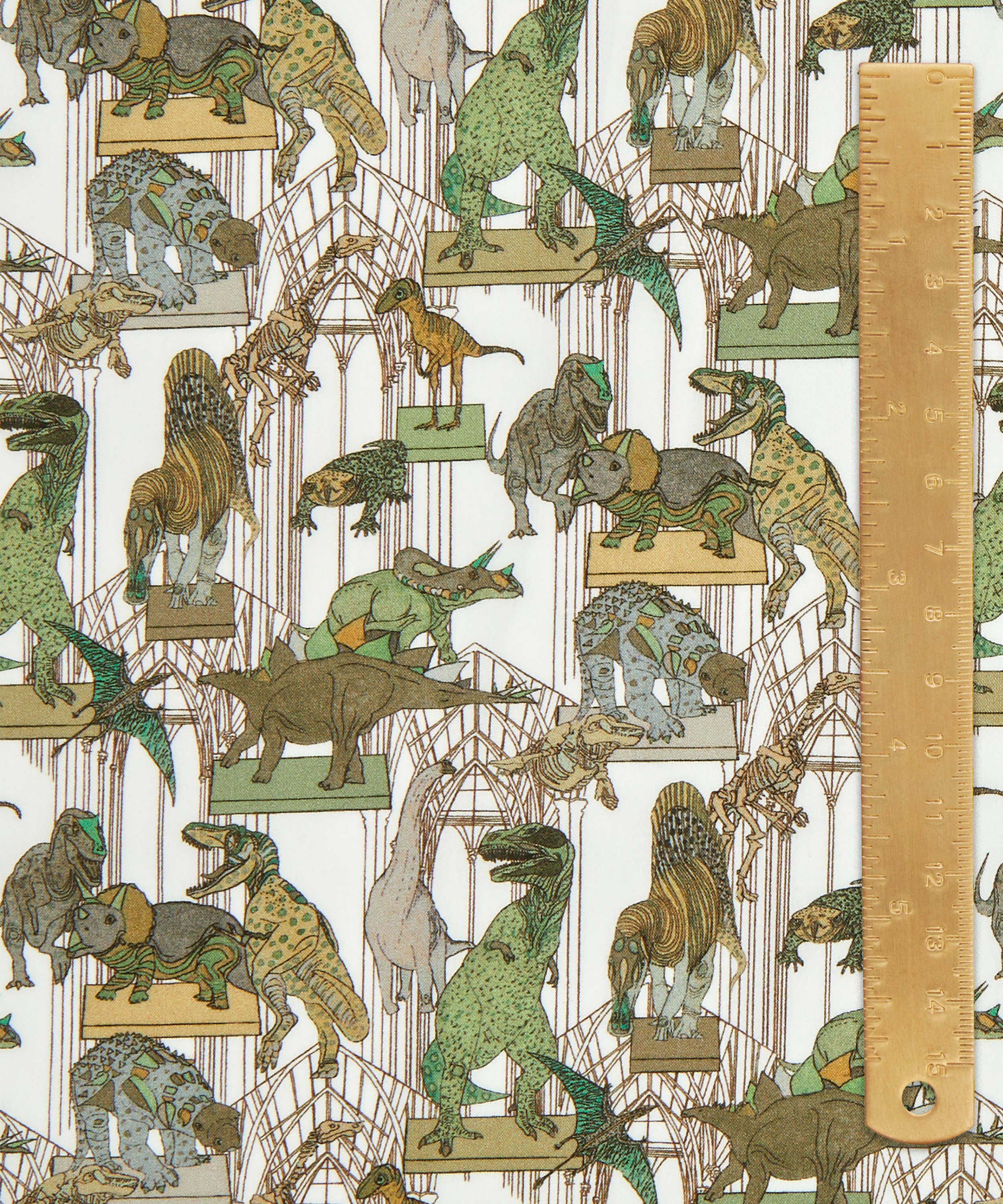 Liberty Fabrics - Claws Roars N’ Dinosaurs Organic Tana Lawn™ Cotton image number 4