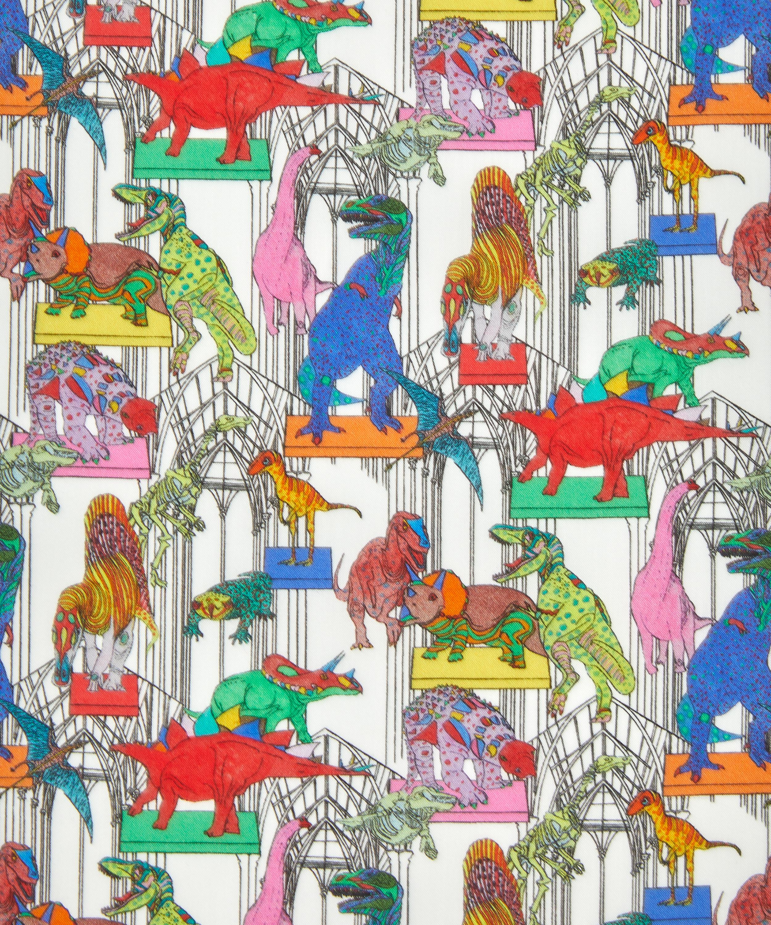 Liberty Fabrics - Claws Roars N’ Dinosaurs Organic Tana Lawn™ Cotton