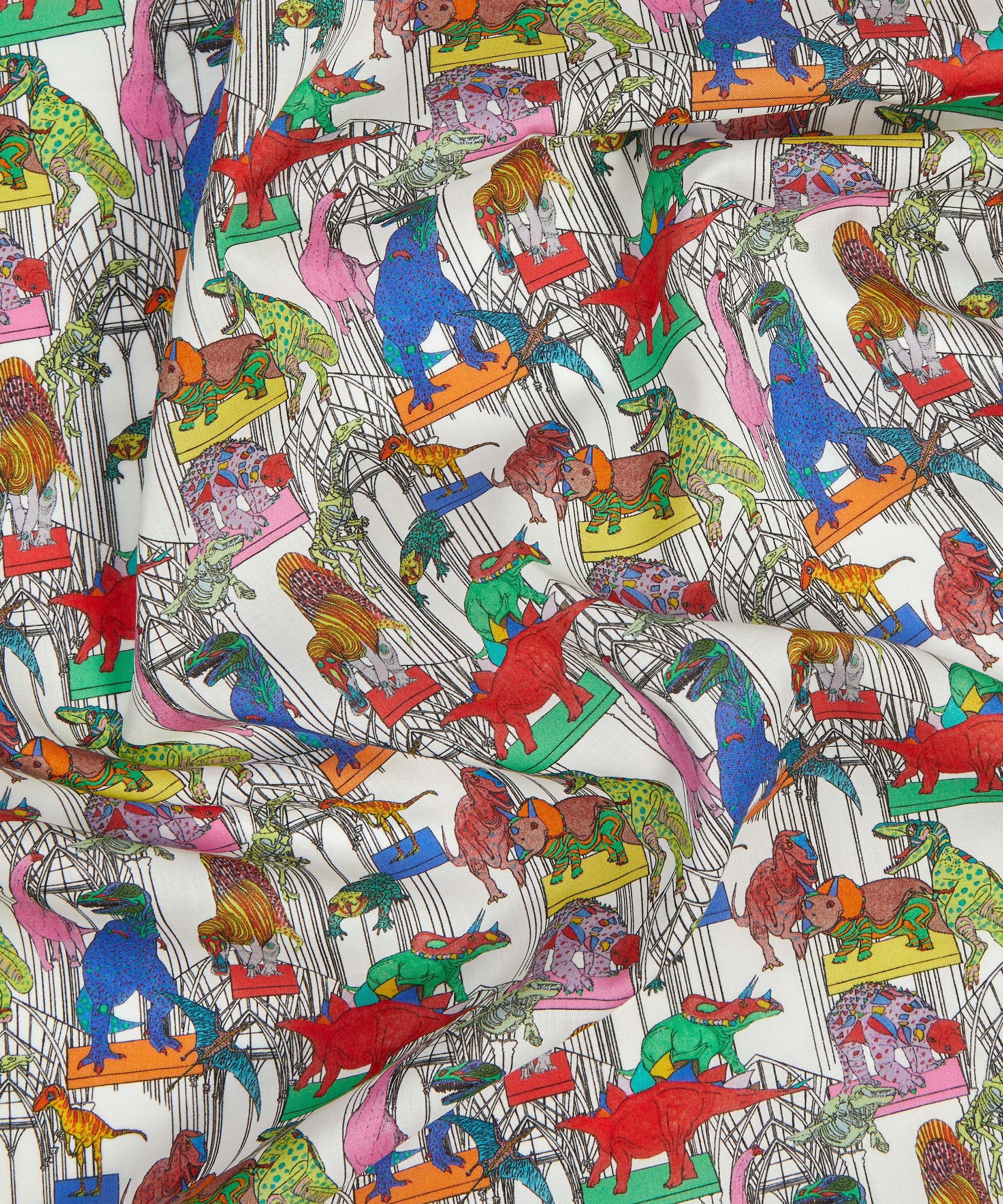 Liberty Fabrics - Claws Roars N’ Dinosaurs Organic Tana Lawn™ Cotton image number 3