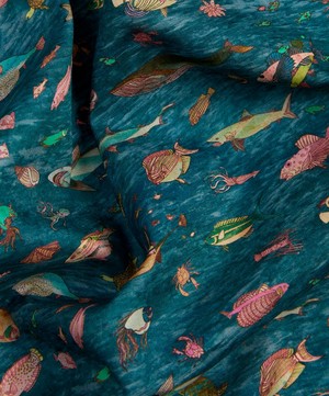 Liberty Fabrics - Brian’s Aquarium Organic Tana Lawn™ Cotton image number 3