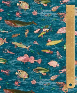 Liberty Fabrics - Brian’s Aquarium Organic Tana Lawn™ Cotton image number 4