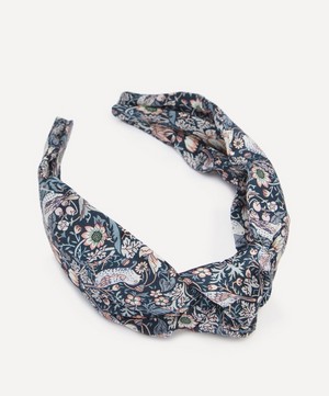 Liberty - Strawberry Thief Silk Knotted Headband image number 1