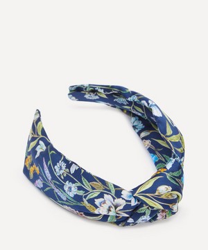Liberty - Megumi Floral Silk Knotted Headband image number 2