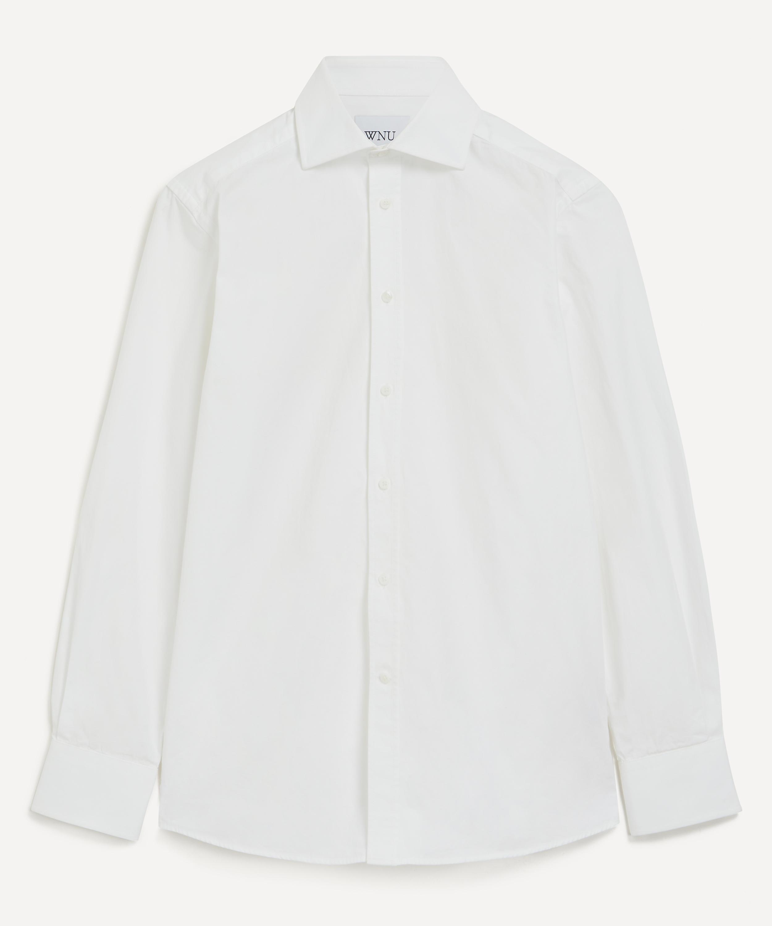 With Nothing Underneath - The Boyfriend Cotton Poplin Shirt