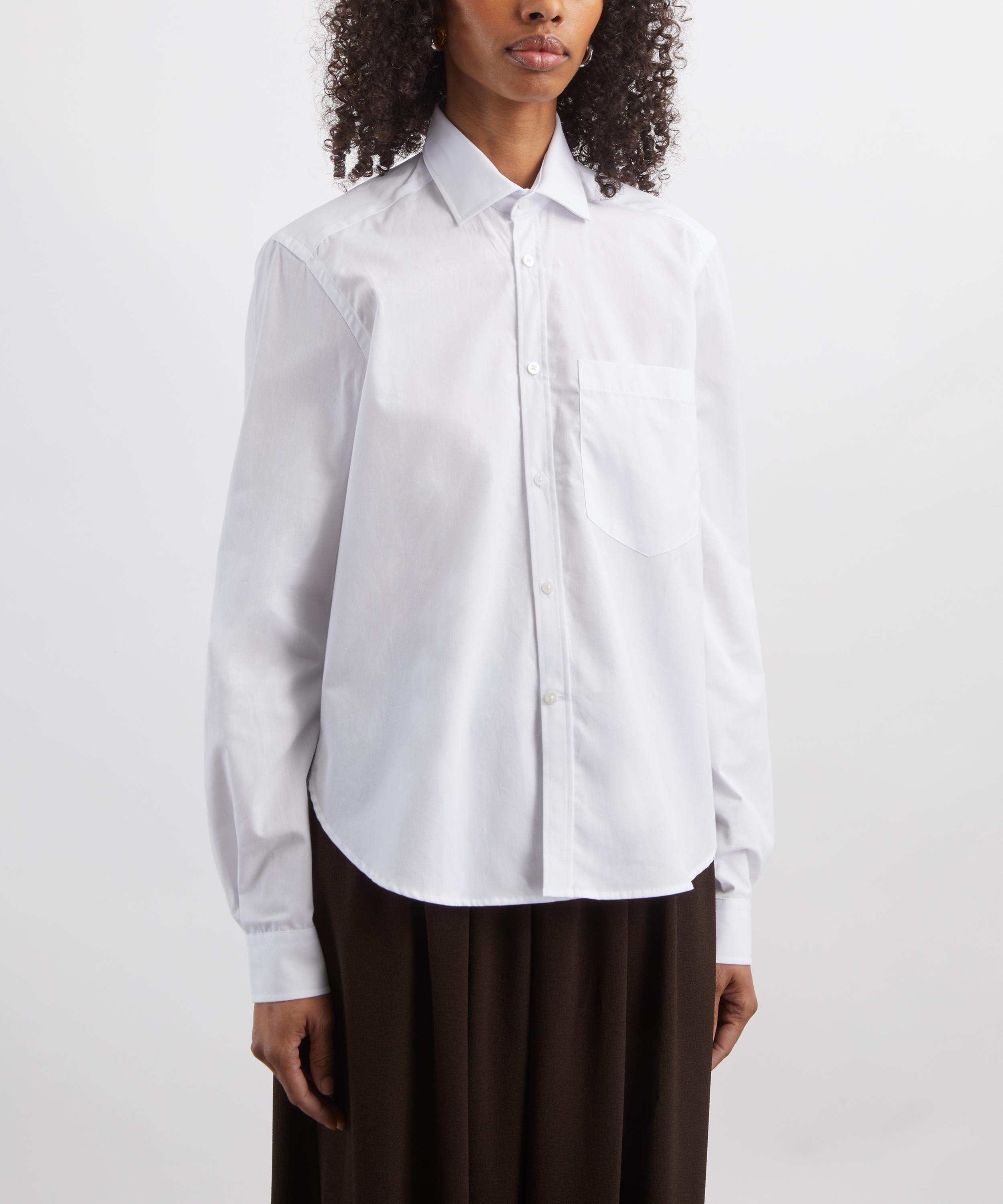 With Nothing Underneath - The Classic Cotton Poplin Shirt image number 2