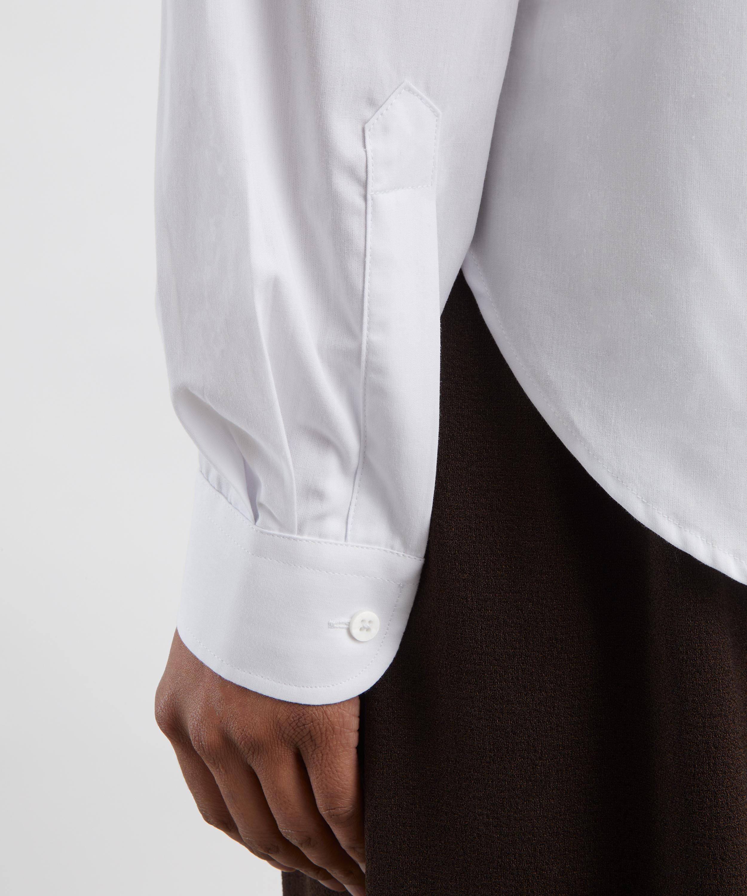 With Nothing Underneath - The Classic Cotton Poplin Shirt image number 4
