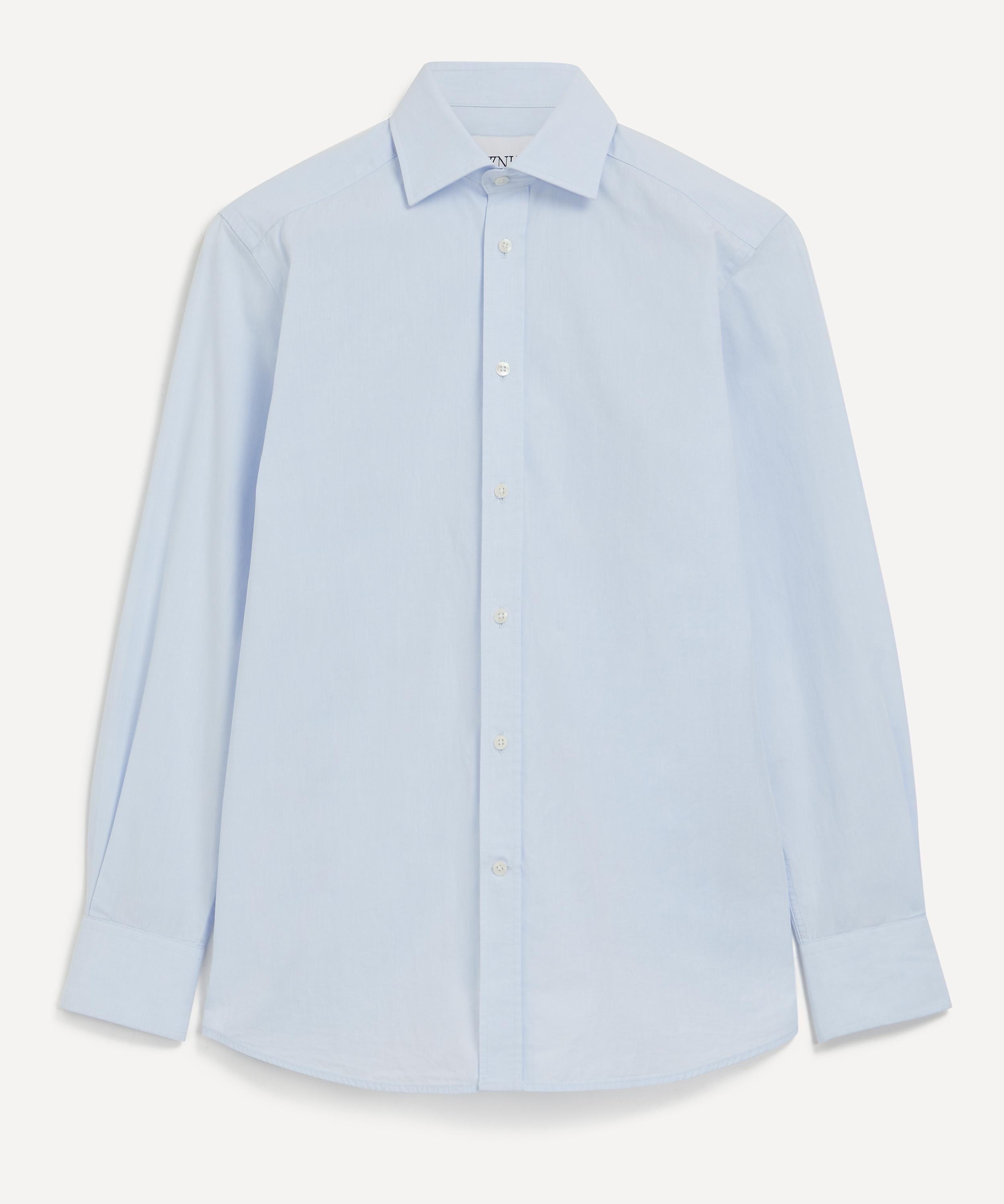 With Nothing Underneath - The Boyfriend Poplin Shirt image number 0