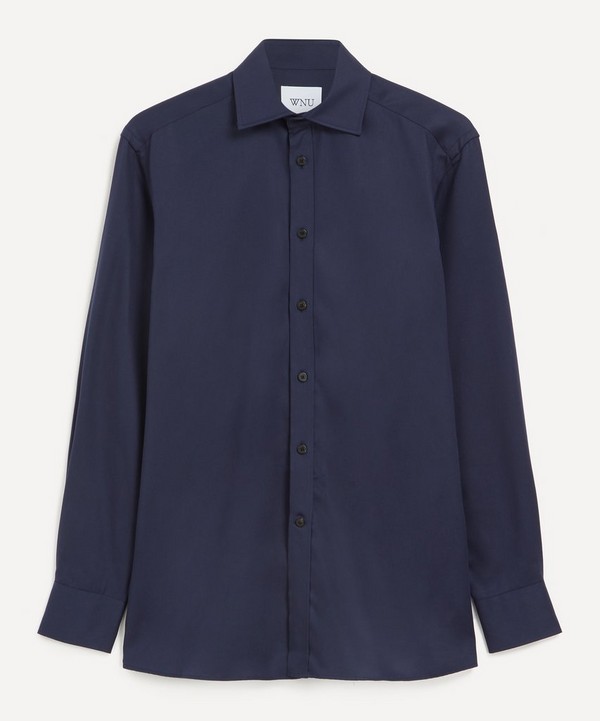 With Nothing Underneath - The Boyfriend Tencel Shirt image number null