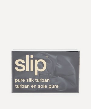 Slip - Black Silk Turban image number 1