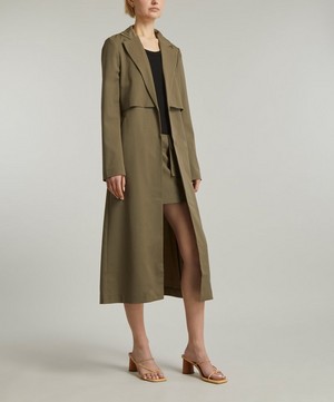 St. Agni - Layered Wool Trench image number 1