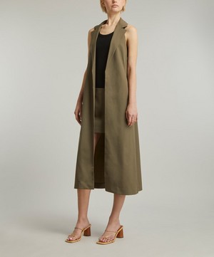 St. Agni - Layered Wool Trench image number 6