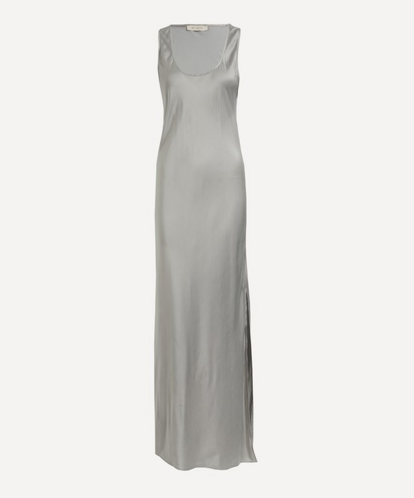 St. Agni - Silver Bias Tank Dress