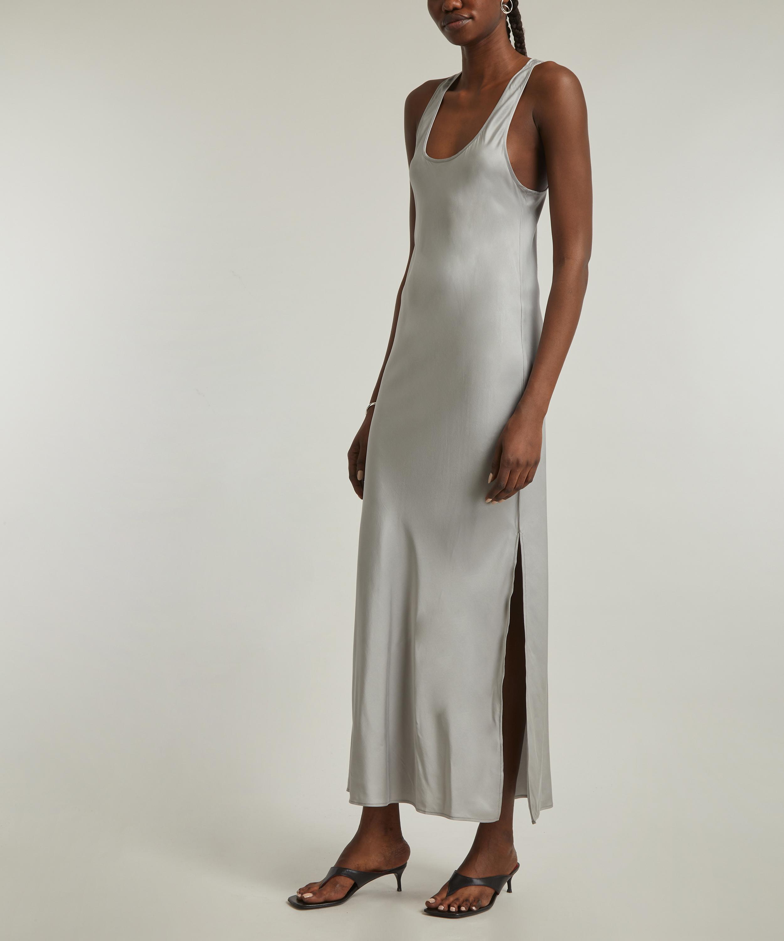 Silver 2025 tank dress