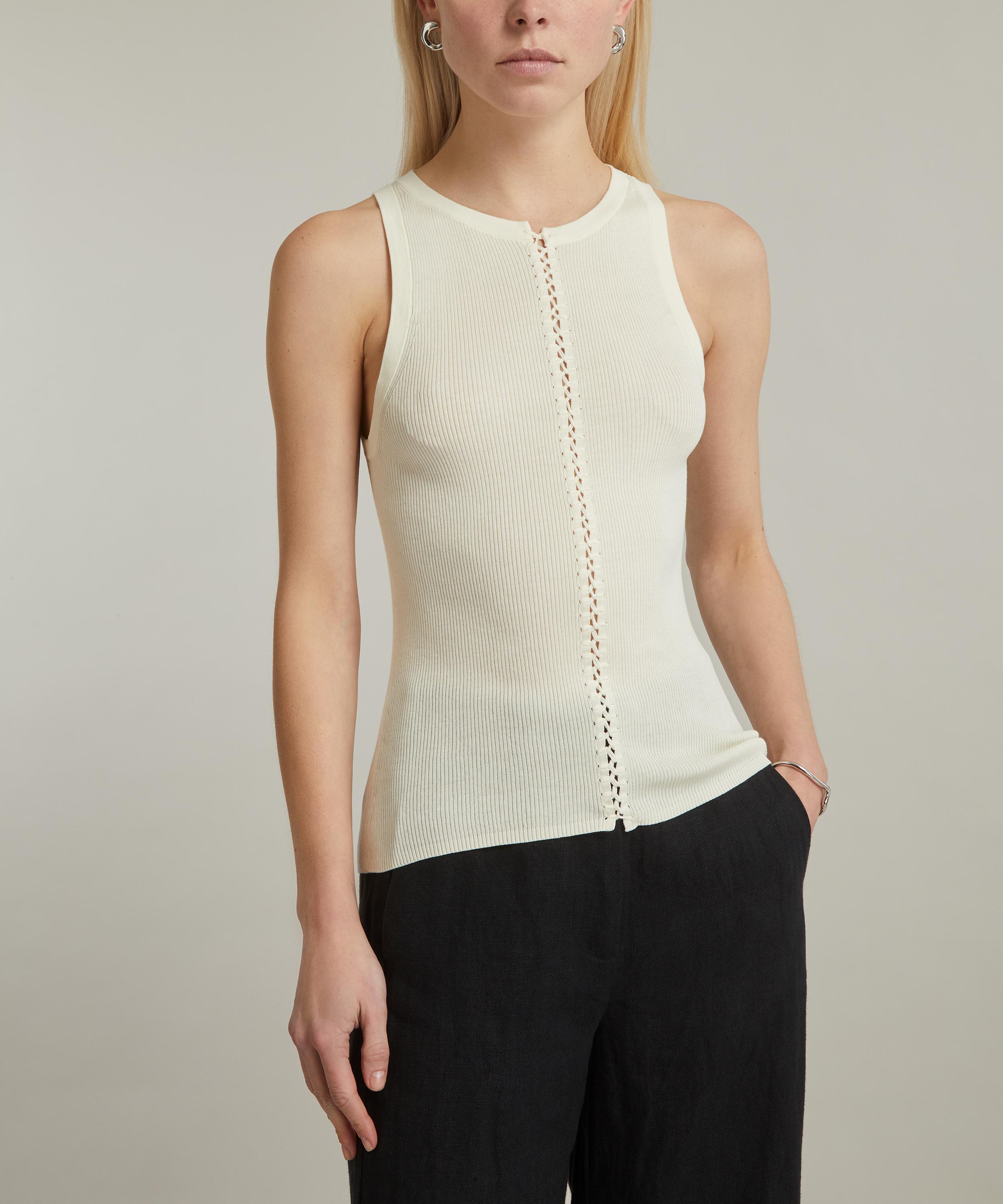 St. Agni Stitch Detail Tank