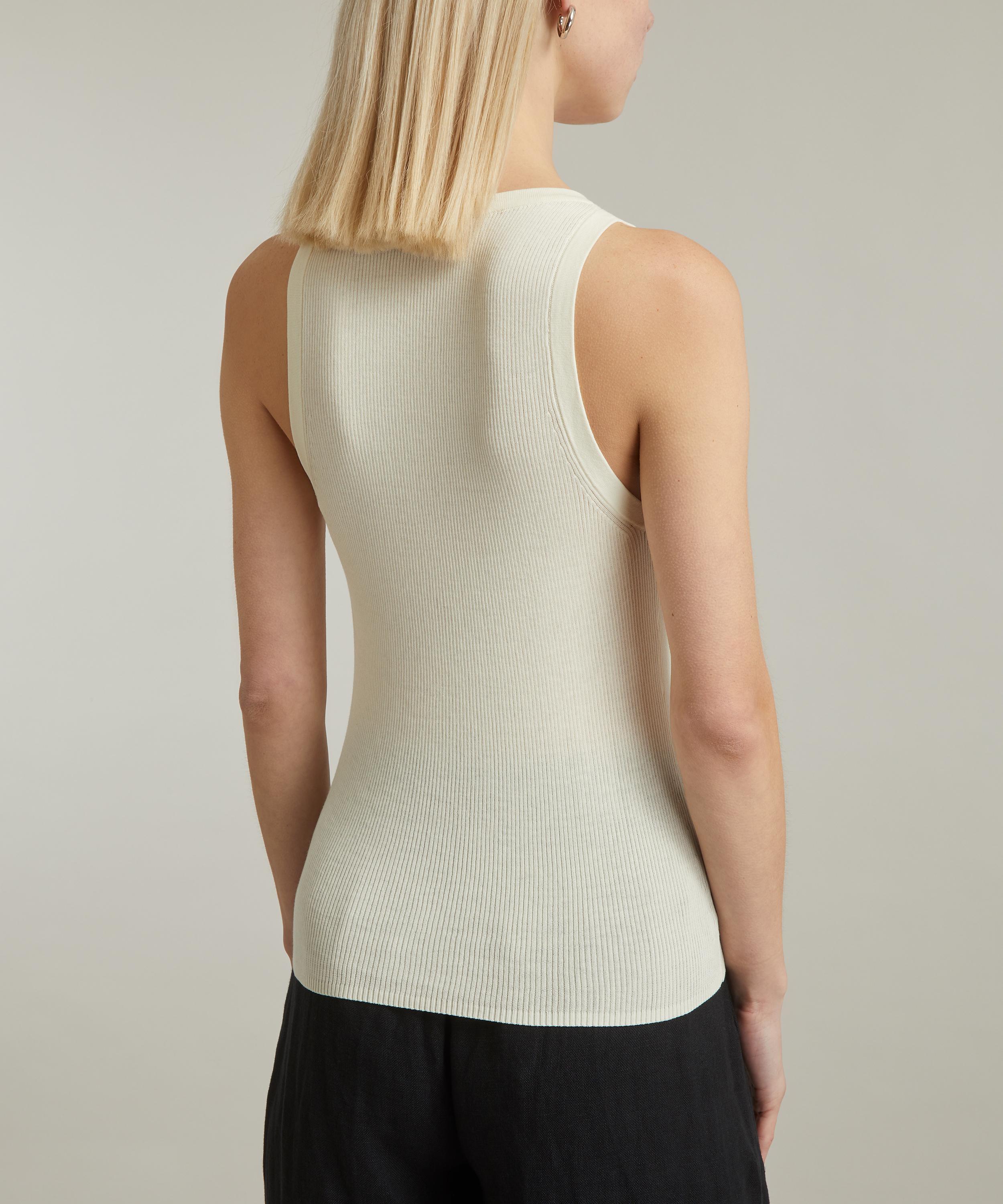 St. Agni  Knit Tank - White