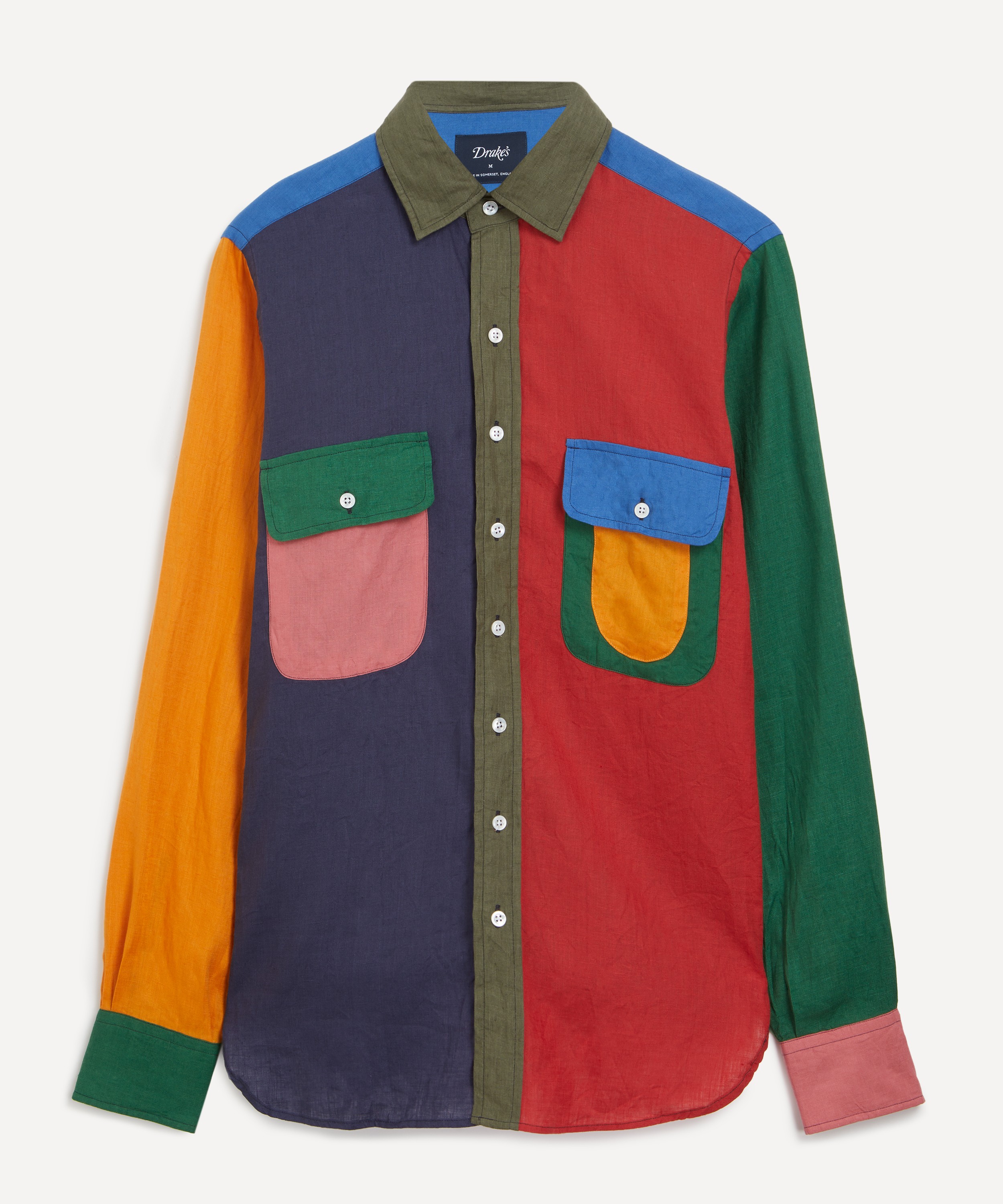 Drakes - Multicoloured Fun Work Shirt