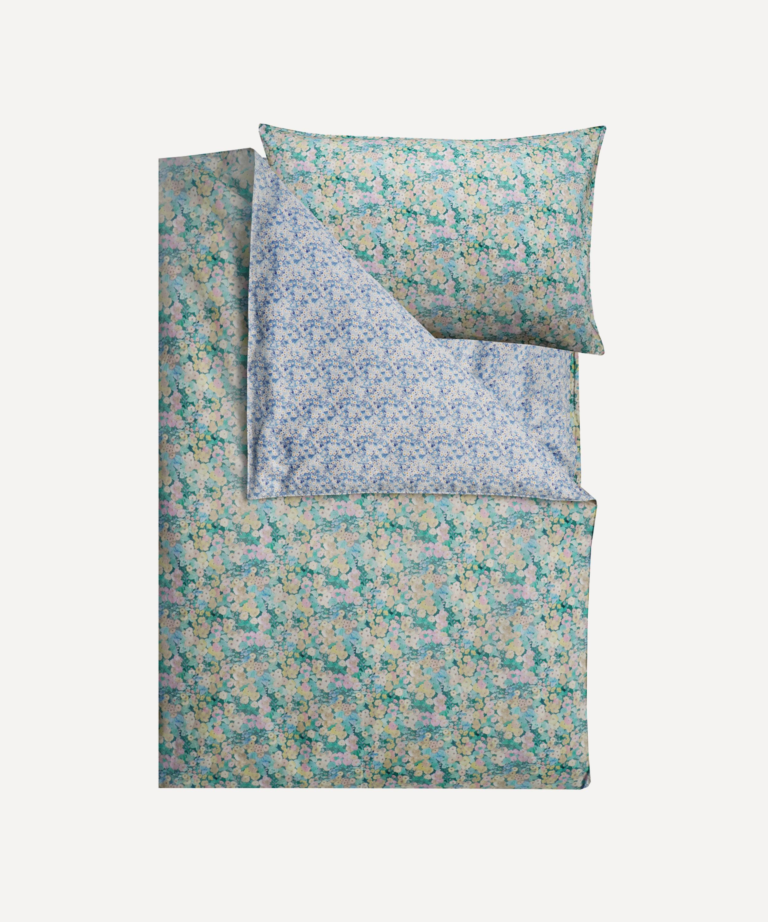 Coco & Wolf - Hollyhocks and Mitsi Valeria Single Duvet Set